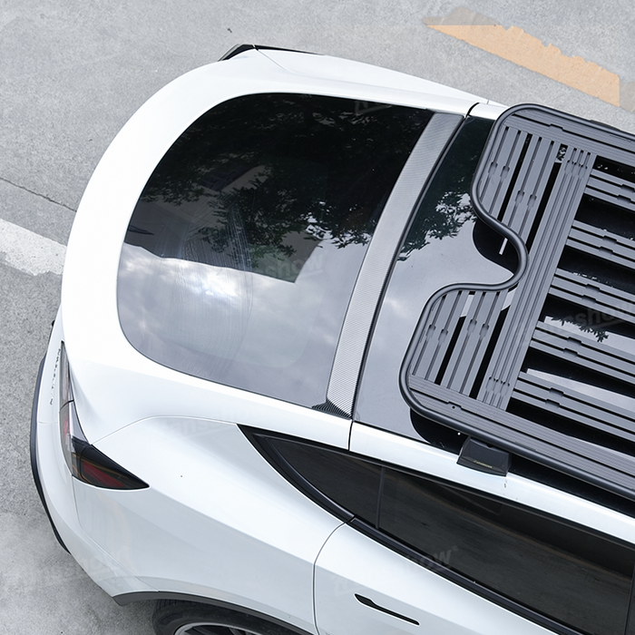 Tesla Model Y Real Carbon Fiber Roof Spoiler Exterior Accessories|Hansshow