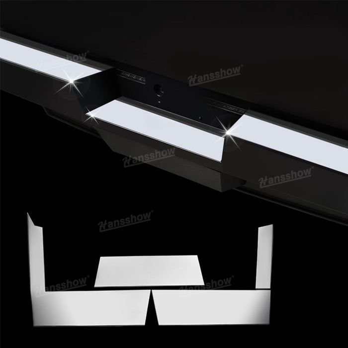 Tesla Cybertruck Stainless Steel Rear Bumper Protector Truck Bed Tailgate Step Covers|Hansshow