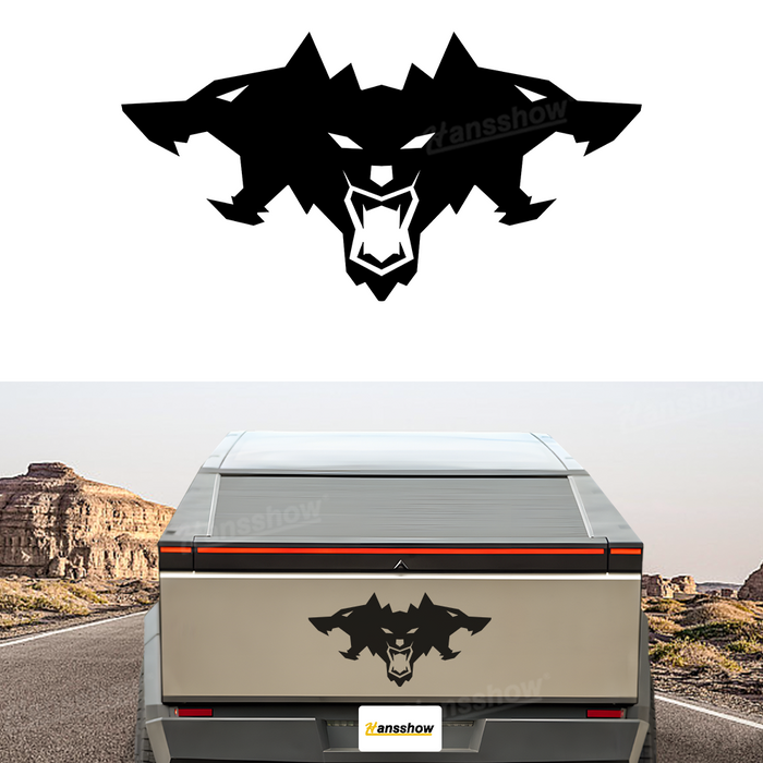 Tesla Cyberbeast Tailgate Vinyl Tesla Decal Sticker Decoration For Cybertruck | Hansshow