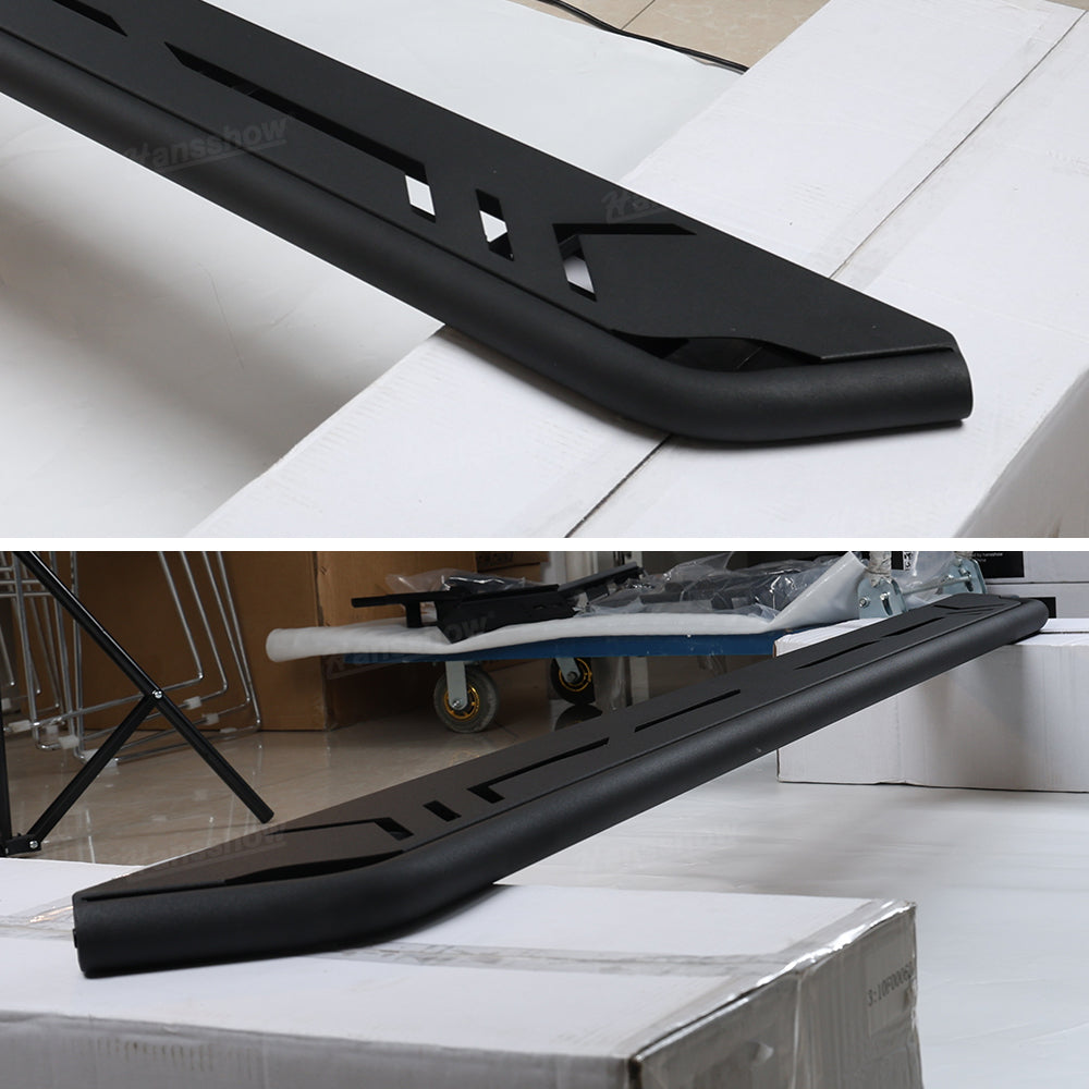 Hansshow Tesla Cybertruck Running Boards Side Steps Exterior Brackets Nerf Bars