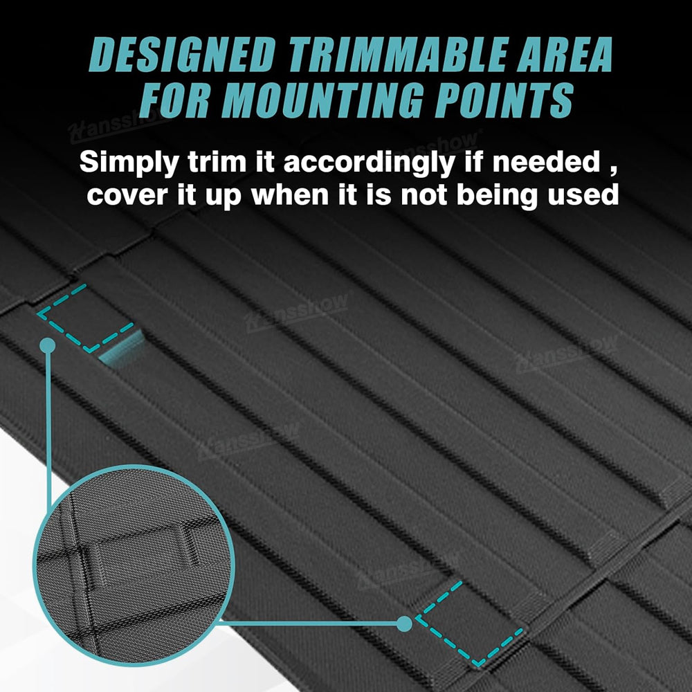 Cybertruck Custom Fit Floor & Trunk Mat Set - Durable TPE Material