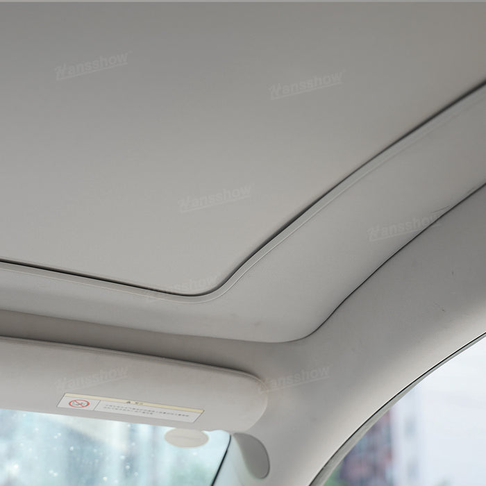 Tesla Model Y Electric Powered Sunshade Retractable Glass Roof Sunshade | Hansshow