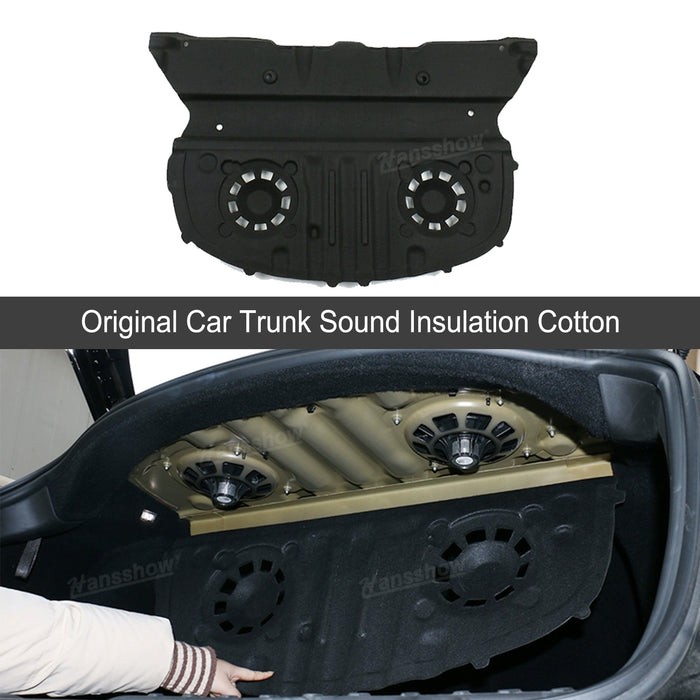 Tesla Model 3/3 Highland Rear Trunk Soundproof Trunk Sound Insulation Cotton|Hansshow