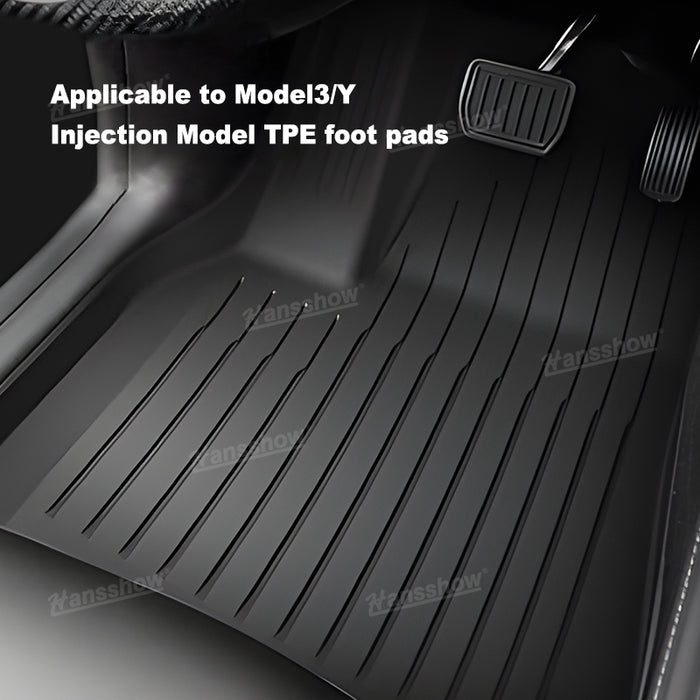 Model 3/Y Waterproof Floor Mats All Weather Floor Liners (Full Set)