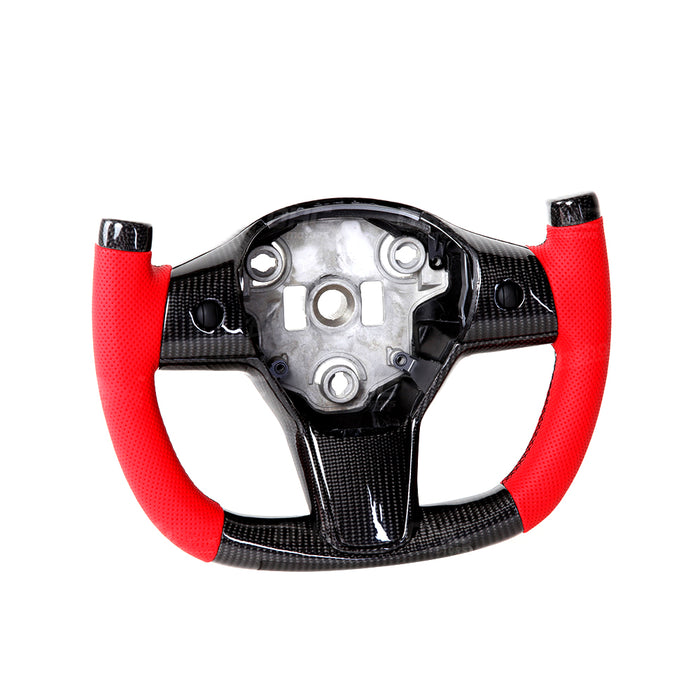 Tesla Model 3 / Y Custom Carbon Fiber Steering Wheels F1 Style