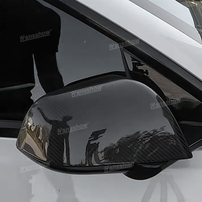 Model 3/Y Real Carbon Fiber Rearview Mirror Cover