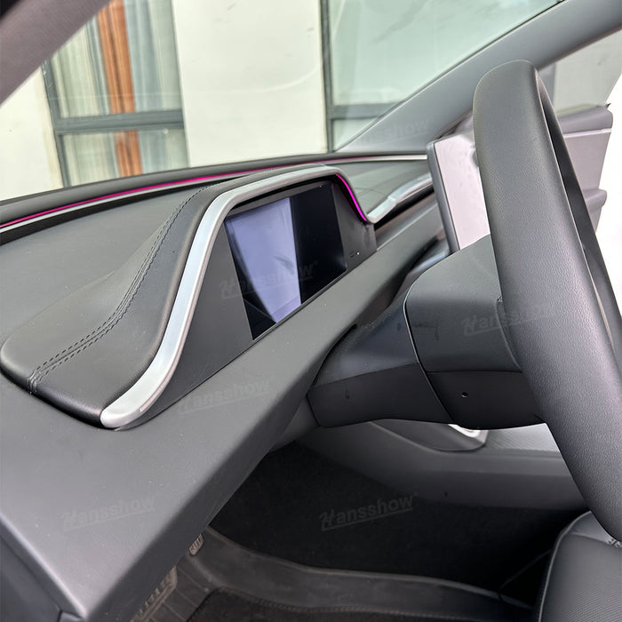 Model 3 Highland Dashboard Display 8.9-Inch F9H Instrument Cluster with Ambient Lighting & Front Camera