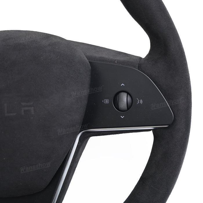 Tesla Model X/S Round Steering Wheel Retrofit Kit Yoke Replacement