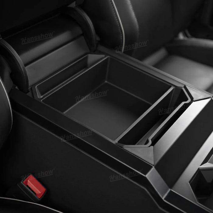 Tesla Cybertruck Center Console Organizer Armrest Storage Box Tray 2PCS