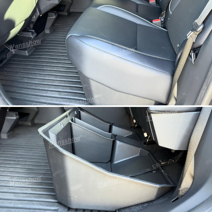 Tesla Cybertruck Underseat Storage Box Upgraded Under Seat Black Interior Accessories|Hansshow