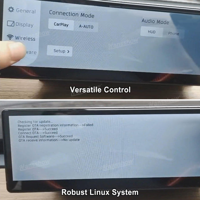 Tableau de bord avec écran tactile F888 de 8,8 pouces pour Tesla Model 3/Y et grille d'aération intégrée