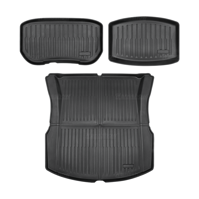 Hansshow Tesla Model 3 Highland Custom Fit Floor Mat Set - Enhanced Protection & Durability