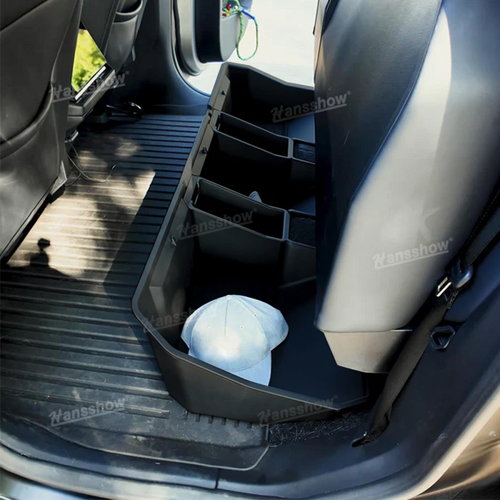 Tesla Cybertruck Underseat Storage Box Upgraded Under Seat Black Interior Accessories|Hansshow