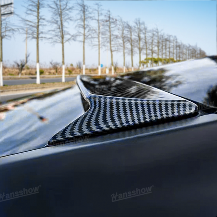 Tesla Model Y Real Carbon Fiber Roof Spoiler Exterior Accessories|Hansshow