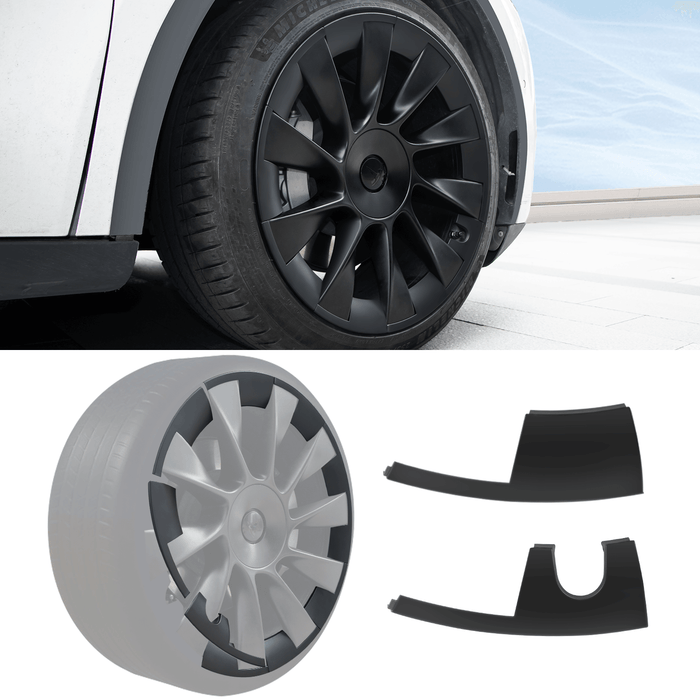 Hansshow Tesla Model Y 2019+ 20-Inch Wheel Hub Protector Covers (Set of 40)