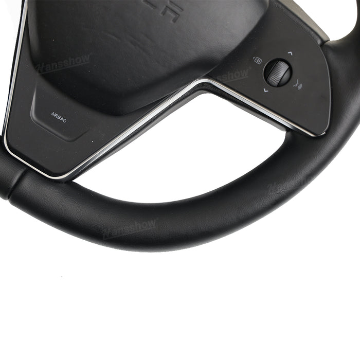 Tesla Model X/S Round Steering Wheel Retrofit Kit Yoke Replacement