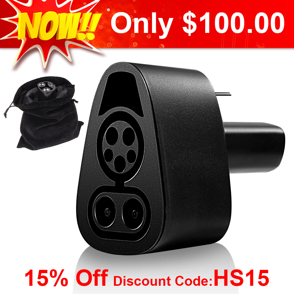 Hansshow Tesla CCS Combo 1 Adapter For USA DC Fast Charging