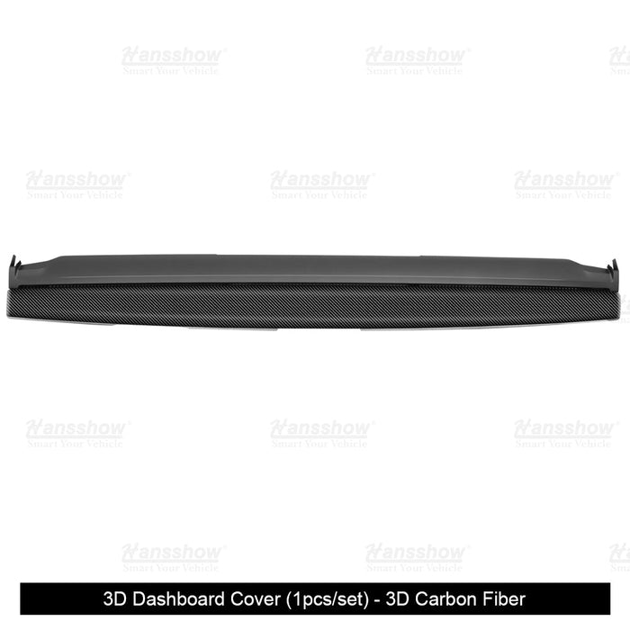 Model Y/3 Real Carbon Fiber Dashboard & Front Door Trim Panel Replacement Kit