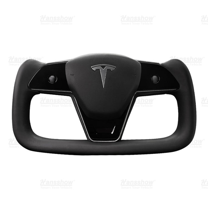 Hansshow Model 3/Y Yoke Steering Wheel (Model X/S Yoke Style)