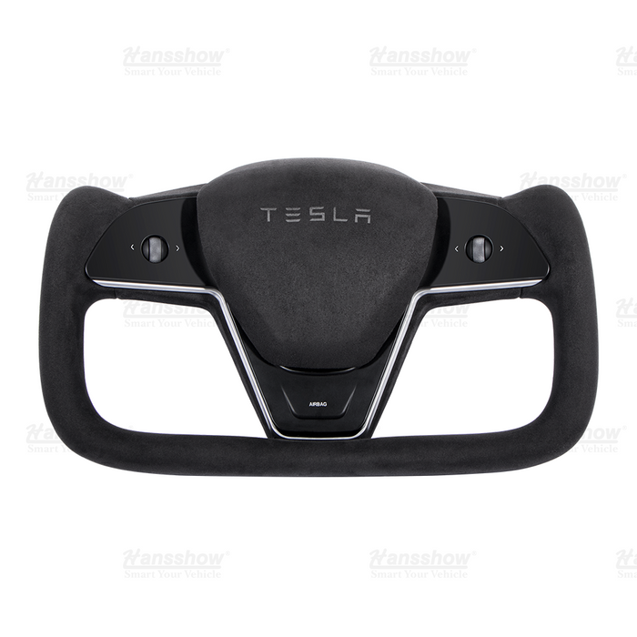 Hansshow Model 3/Y Yoke Steering Wheel (Inspired by Model X/S Yoke Style)