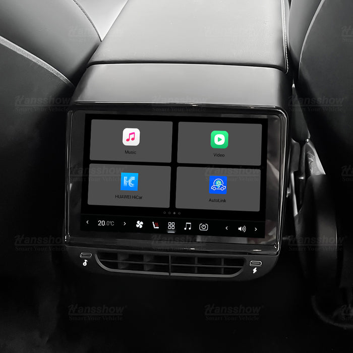 Hansshow modèle 3/Y H7 Plus écran tactile arrière affichage automatique Carplay (système Android 13) 