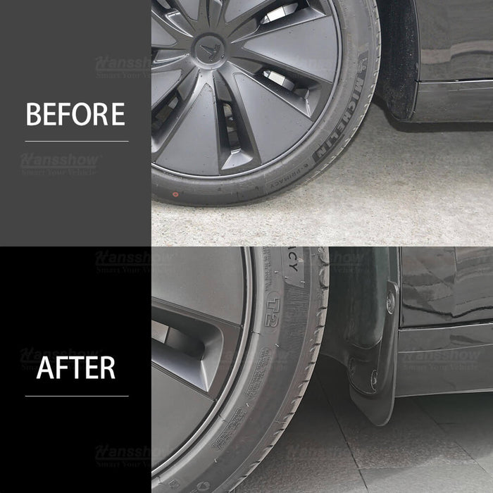 Hansshow Tesla Model 3 Highland TPE Perfect Fit Mud Flaps