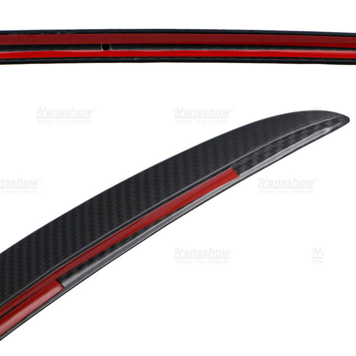 Model S Real Carbon Fiber Rear Trunk Lip Spoiler