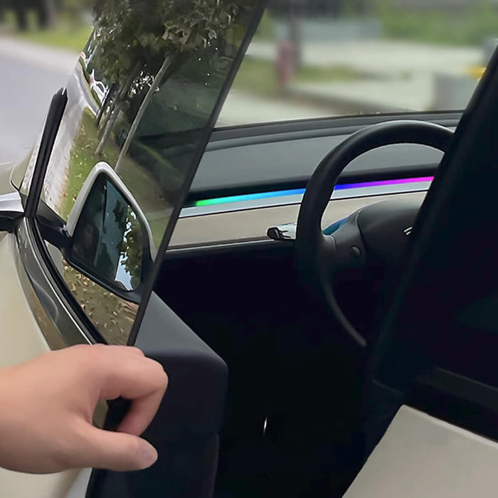 Bandes lumineuses RVB pour grille d'aération d'ambiance Tesla de Hansshow pour Tesla Model 3/Y