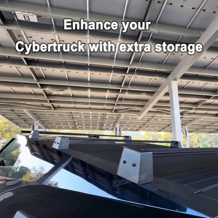 Tesla Cybertruck Crossbar Roof Rack Rooftop Cargo Rack Carrier