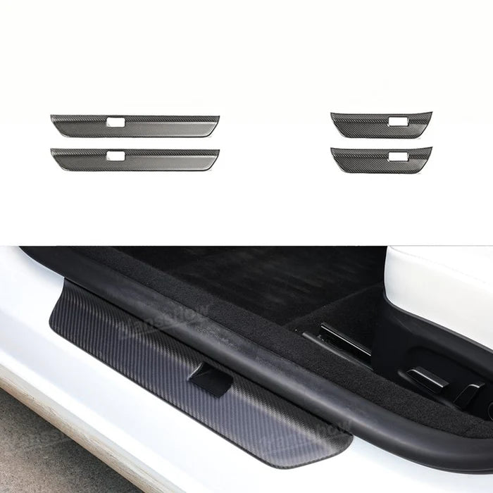 Tesla Model 3 Highland Full Interior Carbon Fiber Upgrade Kit Real Dry Molded Carbon Fiber Cover Wrap Protection | Hansshow