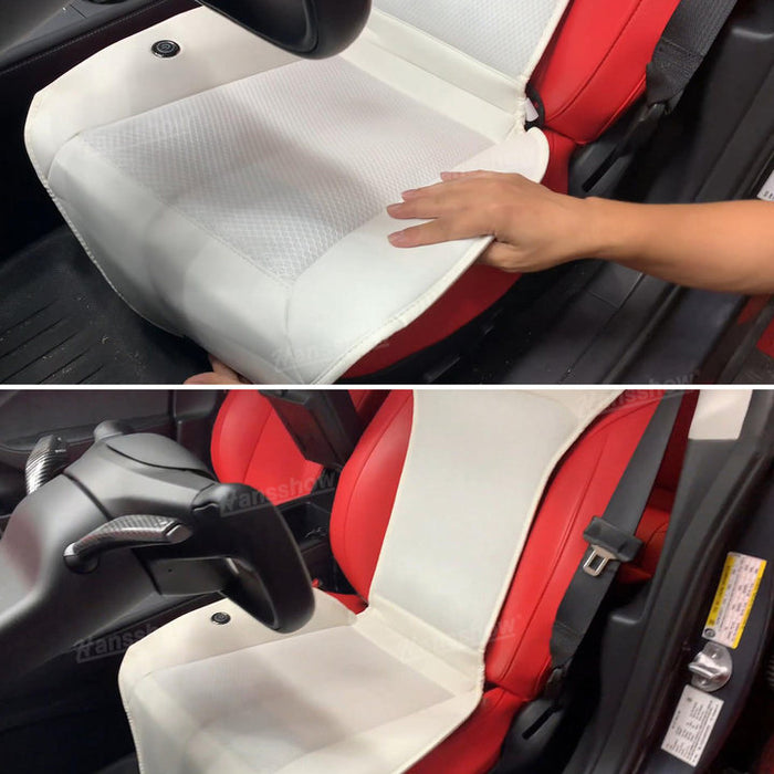 Housse de siège rafraîchissante pour Tesla Model 3 et Y avec coussin de siège ventilé et respirant