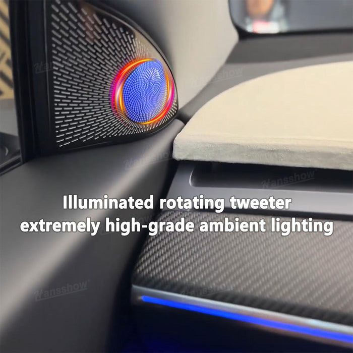 Hansshow2021+ Model 3/Y Laser Carving Ambient Lighting Upgrade Kit