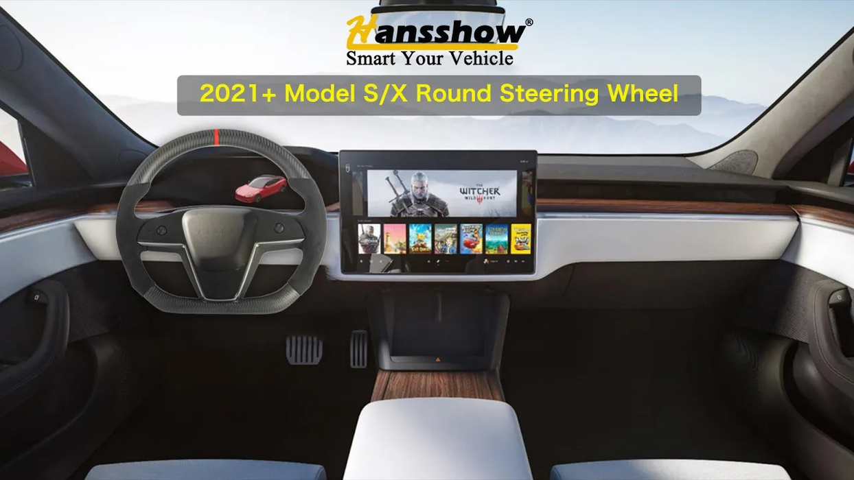 2021+ Model X/S Round Steering Wheel