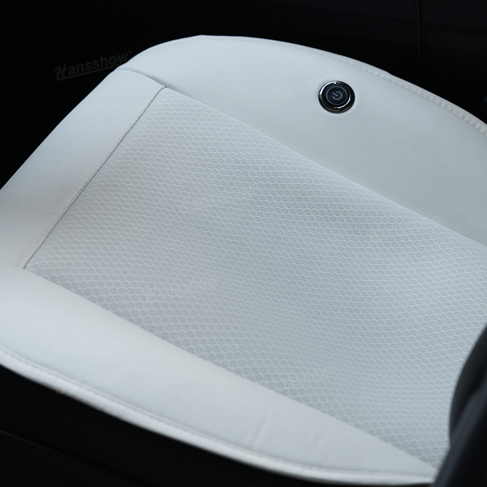 Tesla Model 3 & Y Cooling Seat Cover With Ventilated Breathable Seat Cushion