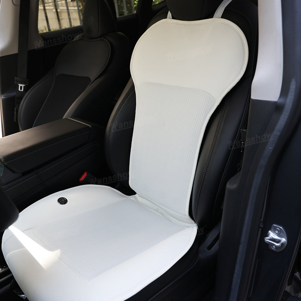 Tesla Model 3 & Y Cooling Seat Cover With Ventilated Breathable Seat Cushion