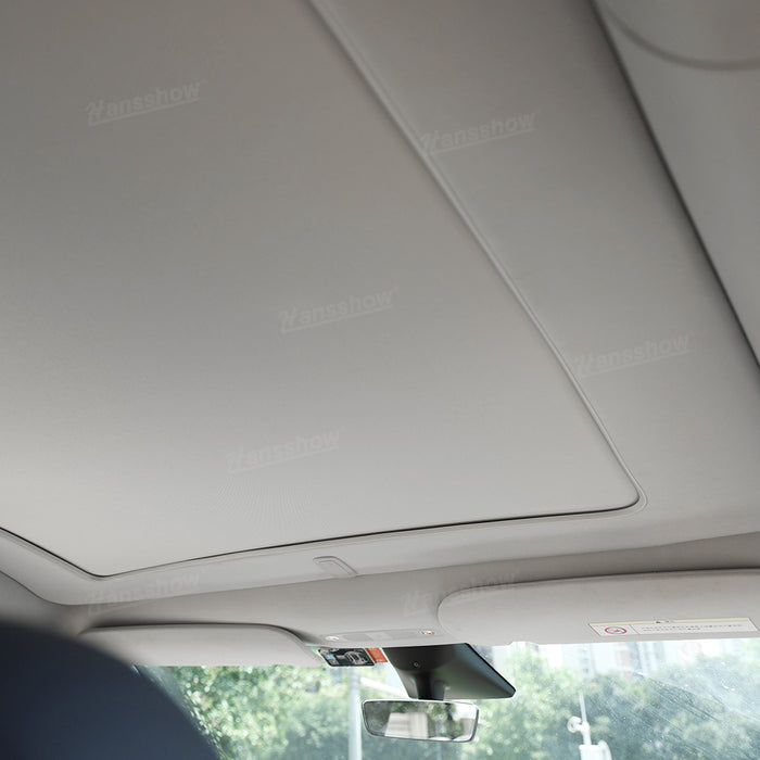 Tesla Model Y Electric Powered Sunshade Retractable Glass Roof Sunshade | Hansshow