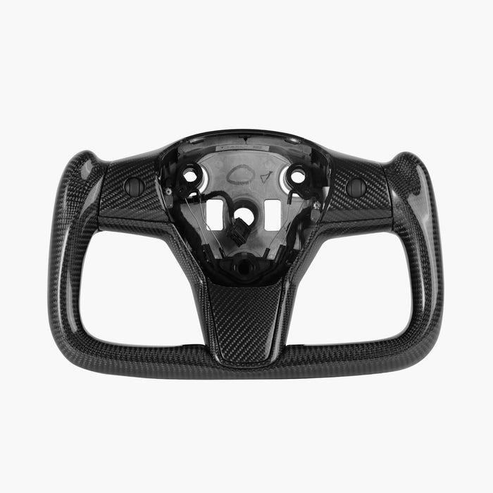 Model 3/Y Full Carbon Fiber Yoke Steering Wheel