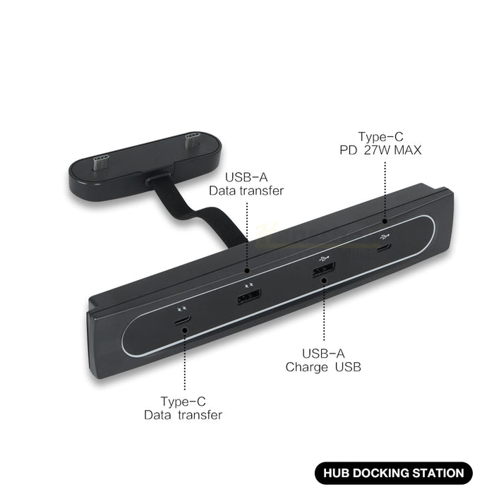 2021+ Modèle 3/Y Console centrale Hub de chargement USB multiprotocole｜Hansshow