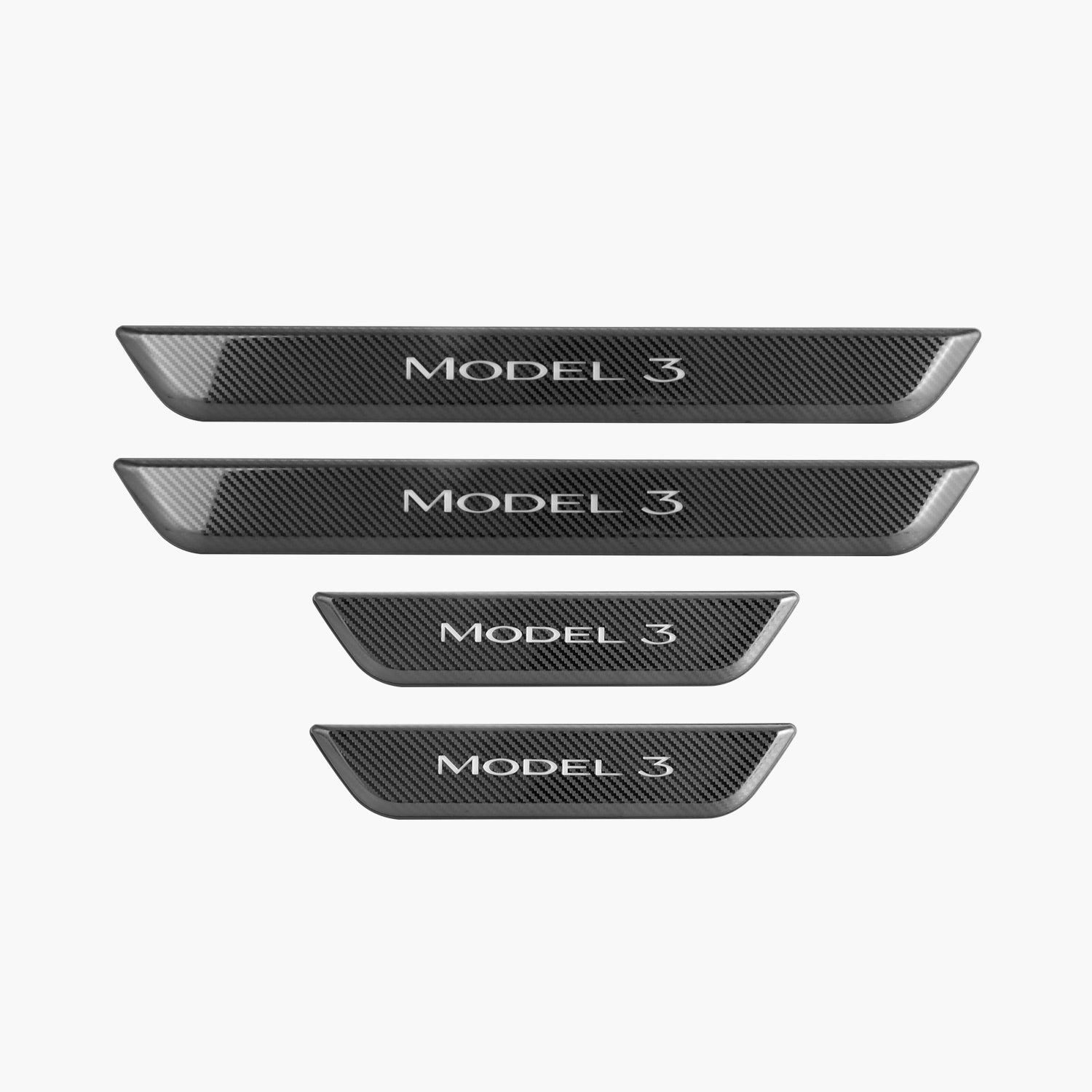 Model 3 illuminated door sills