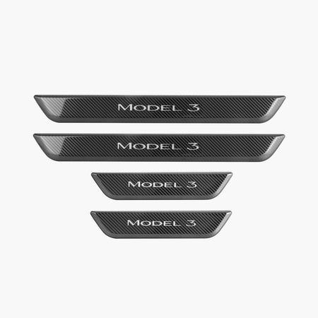 Model 3 illuminated door sills