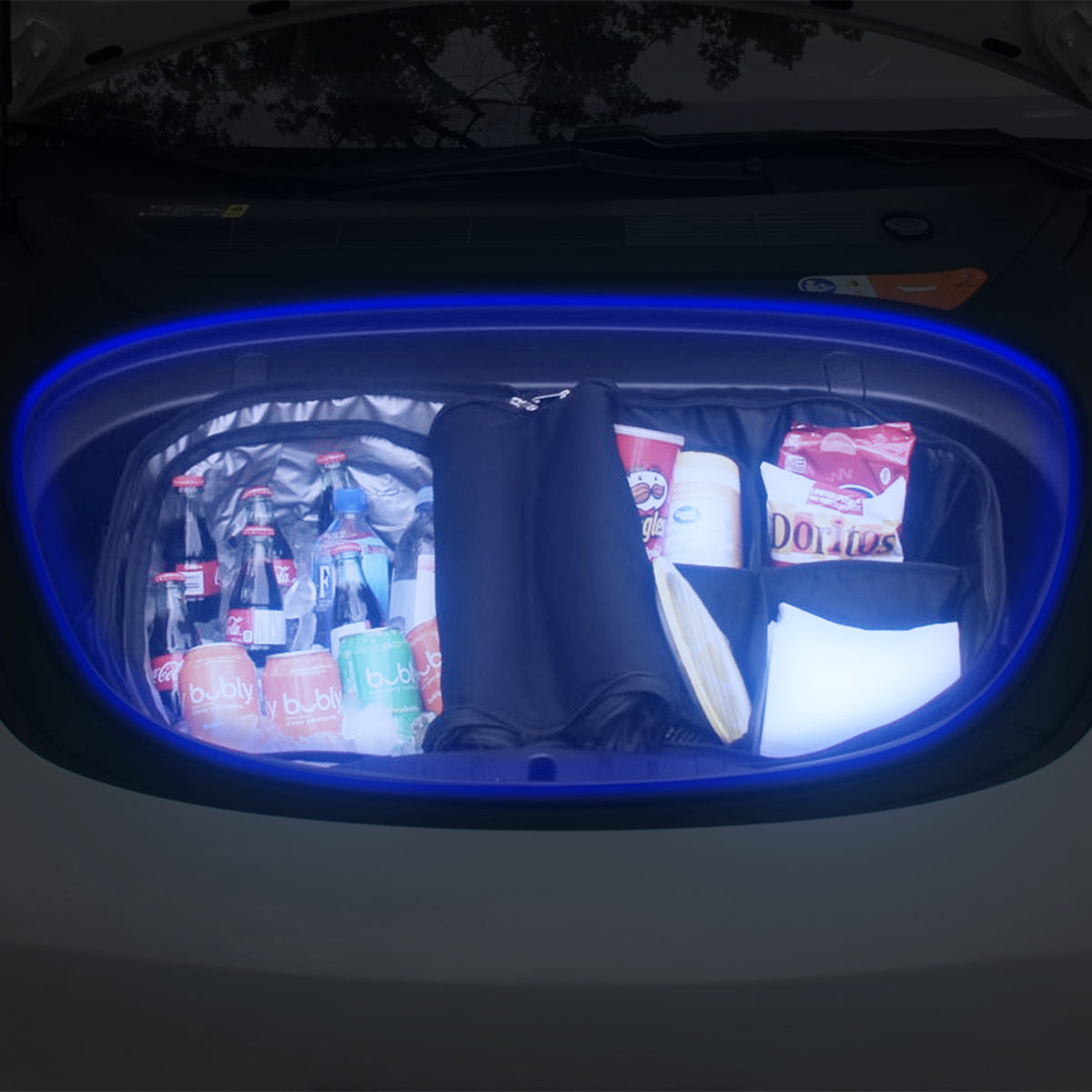 Model 3/Y/S/X Frunk LED Ambient Light Strip