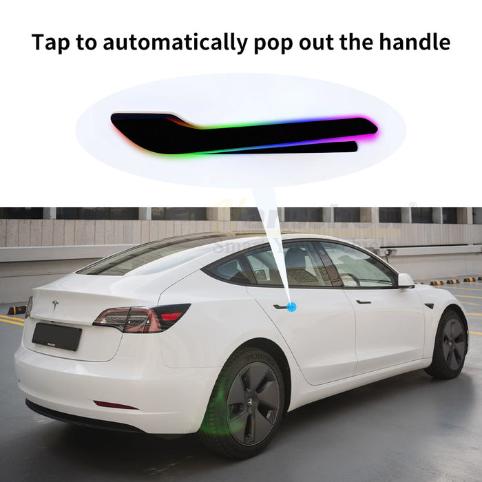 Model 3 Y auto present door handle