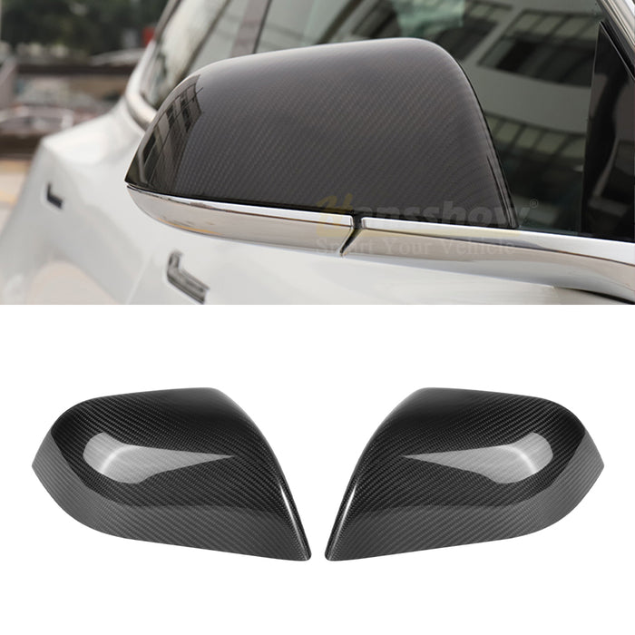 Model 3/Y Real Carbon Fiber Rearview Mirror Cover