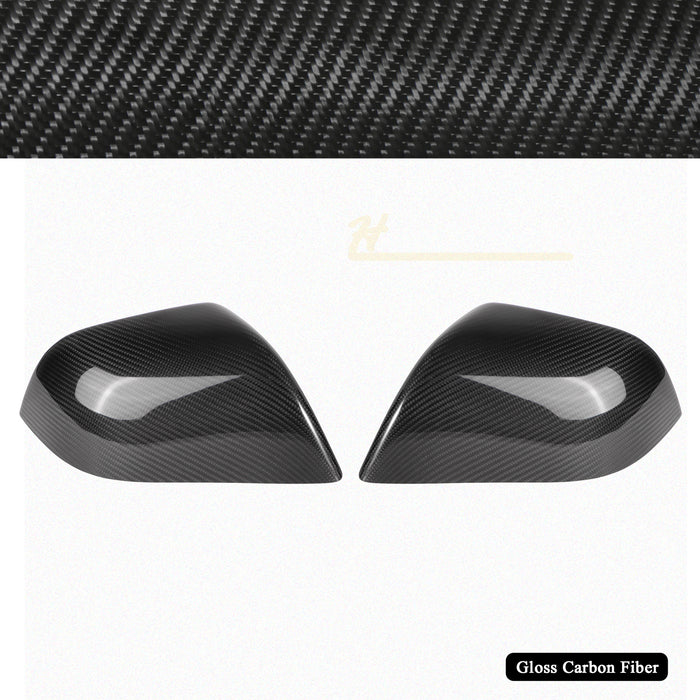 Model 3/Y Real Carbon Fiber Rearview Mirror Cover