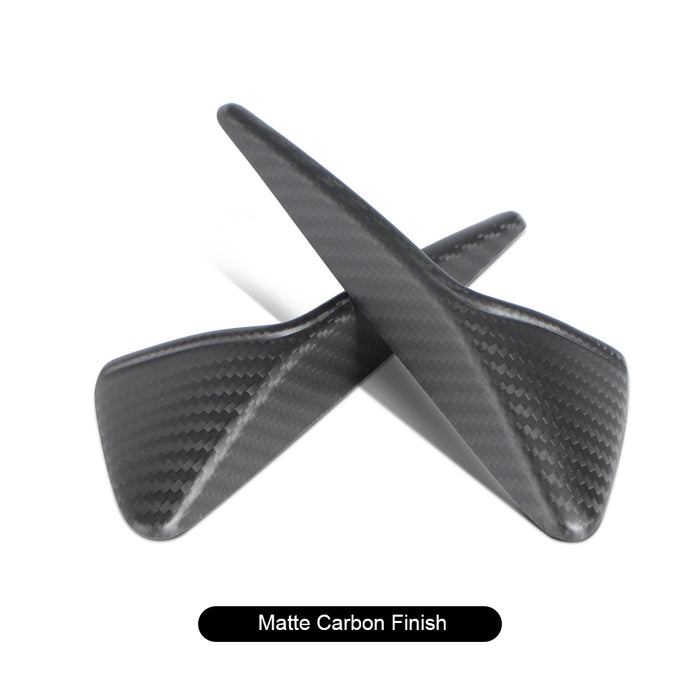 Real Carbon Fiber Side Camera Turn Signal Cover for Model 3/Y