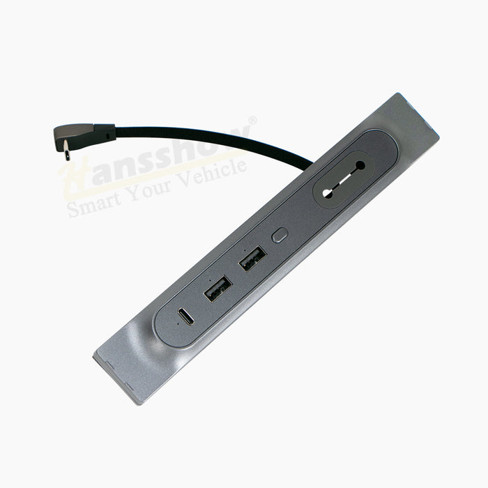 Hub de chargement USB multiport pour console centrale modèle 3/Y 