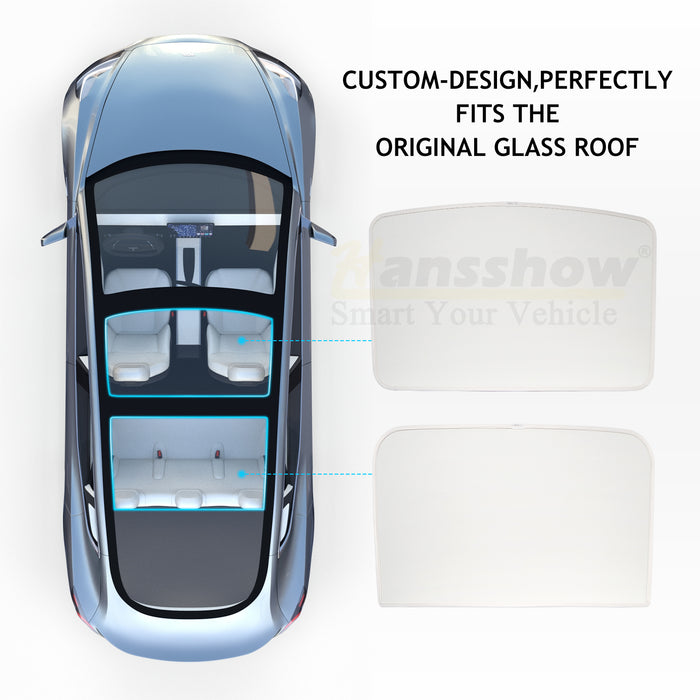 Model 3/Y Glass Roof Sunshades